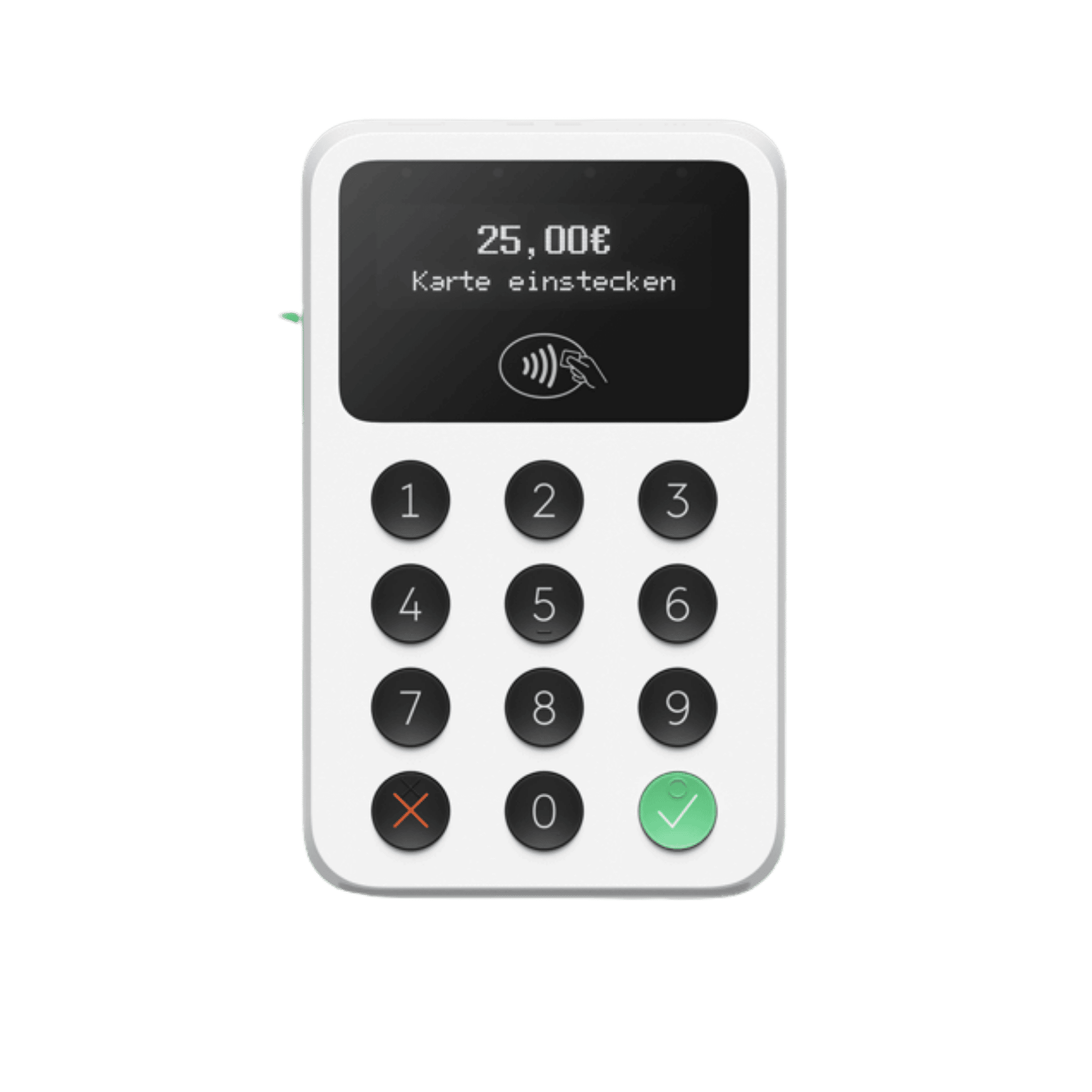 Zettle by PayPal Kartenlesegerät, freigestelltes Produktfoto